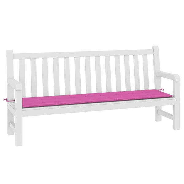 Gartenbank Auflage Rosa 200 cm