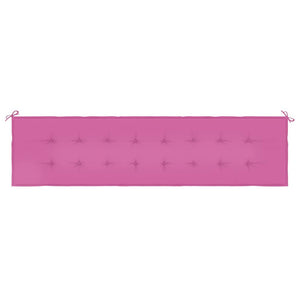 Gartenbank Auflage Rosa 200 cm