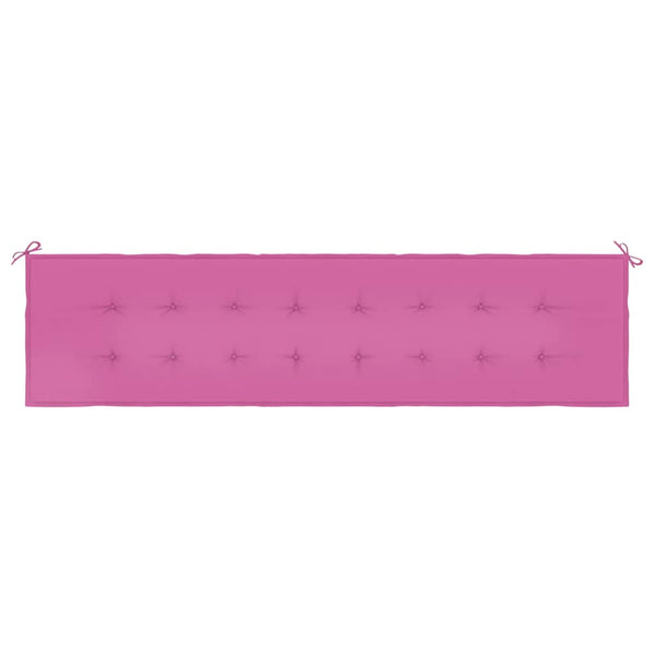Gartenbank Auflage Rosa 200 cm