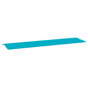 Türkis Gartenbank Auflage 200x50 cm