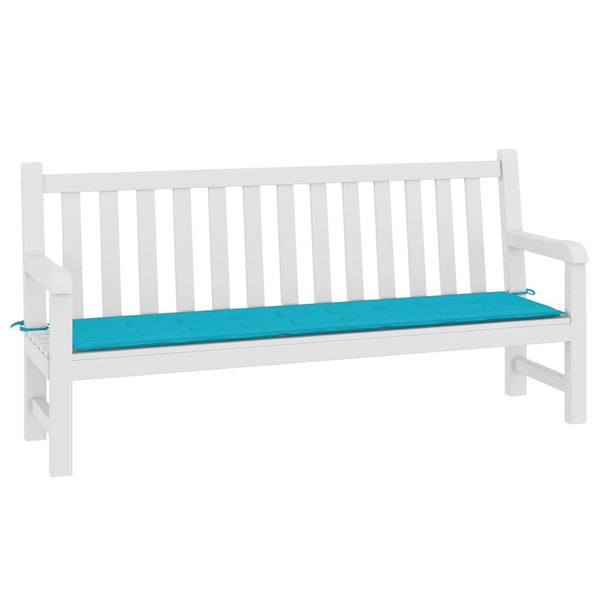 Türkis Gartenbank Auflage 200x50 cm