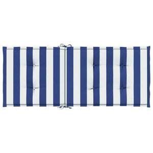 Hochlehner Auflagen 4er Set Blau Weiß