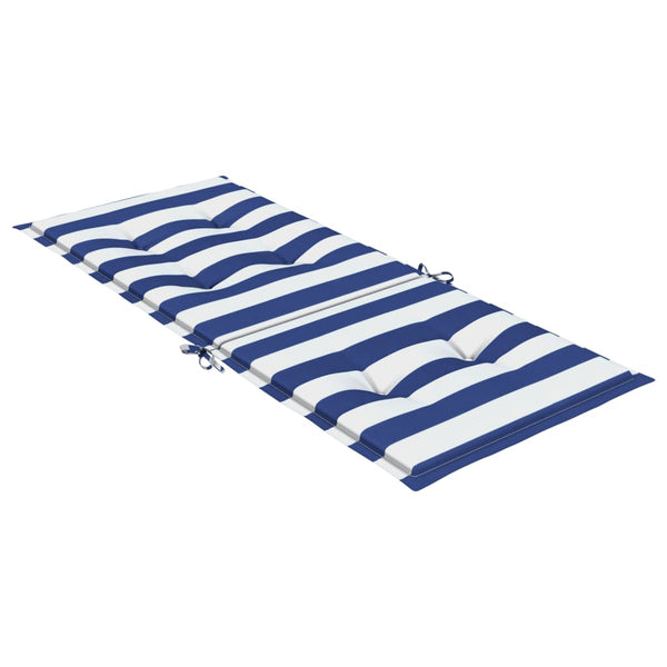 Hochlehner Auflagen 6er Set Blau-Weiß