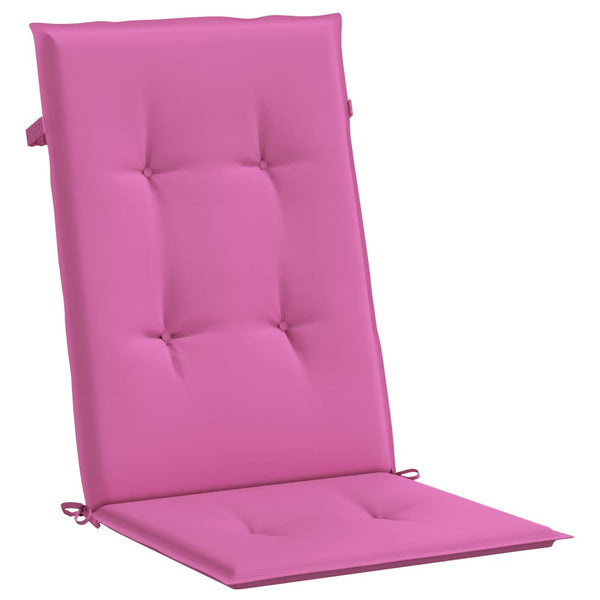 Gartenstuhlauflagen Hochlehner Rosa 2er-Set