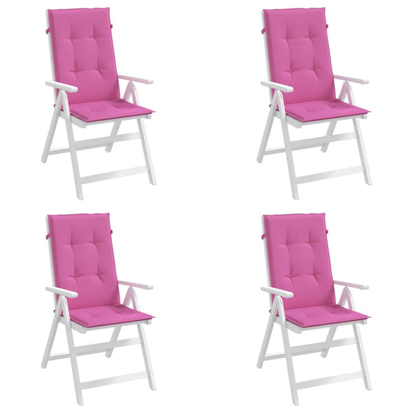 Hochlehner Auflagen 4er-Set Rosa