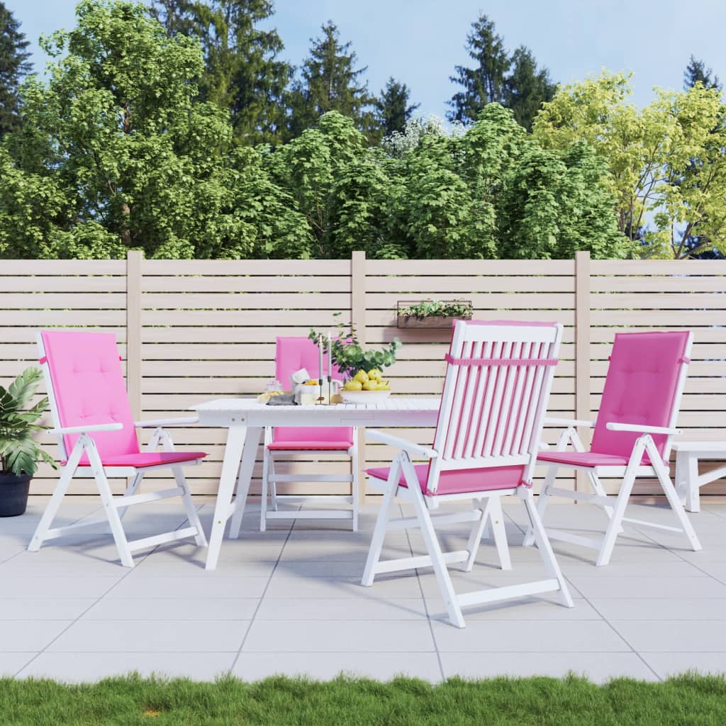 Hochlehner Auflagen 4er-Set Rosa