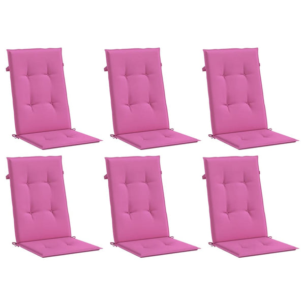 Hochlehner Auflagen 6er-Set Rosa