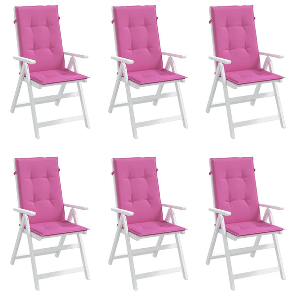 Hochlehner Auflagen 6er-Set Rosa
