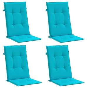 Türkise Hochlehner Auflagen, 4er Set