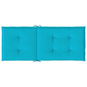 Türkise Hochlehner Auflagen, 4er Set