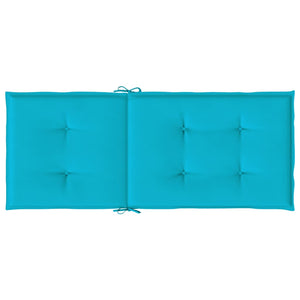 6er Set Hochlehner Auflagen Türkis