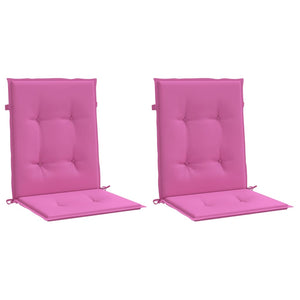 Niedriglehner Auflagen 2er Set Rosa