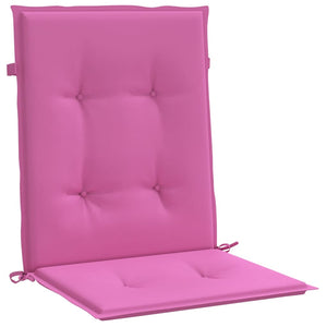Niedriglehner Auflagen 4er Set Rosa