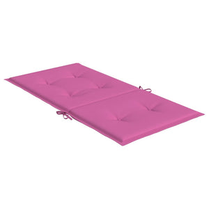 Niedriglehner Auflagen 4er Set Rosa