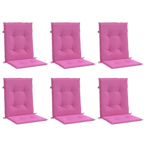 Niedriglehner Auflagen 6er-Set Rosa