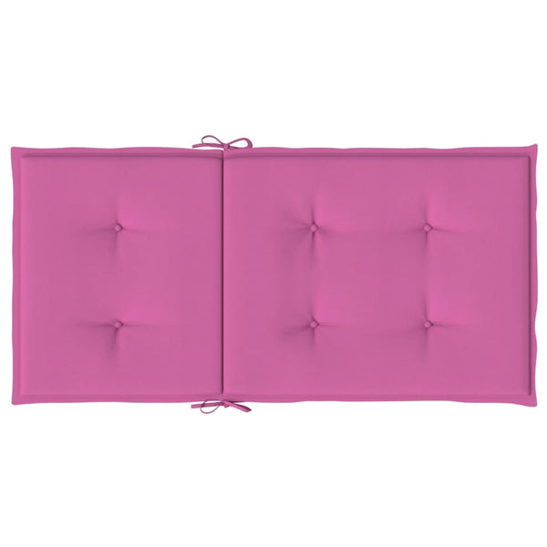 Niedriglehner Auflagen 6er-Set Rosa