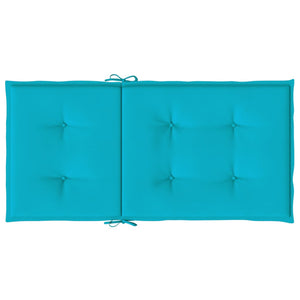Niedriglehner Auflagen Türkis 4er Set