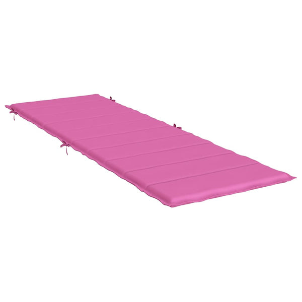 Sonnenliegen Auflage Rosa Oxford