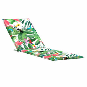 vidaXL Coussin pour chaise longue Tissu Oxford multicolore