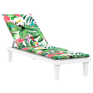 vidaXL Coussin pour chaise longue Tissu Oxford multicolore