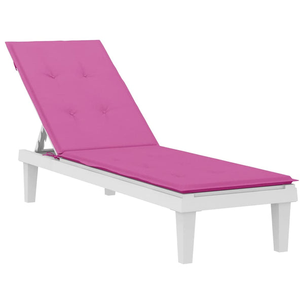 Liegestuhl Auflage Rosa Oxford