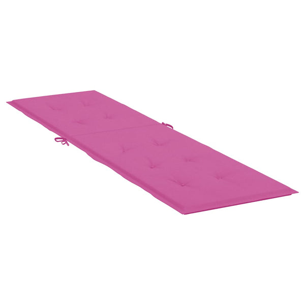 Liegestuhl Auflage Rosa Oxford
