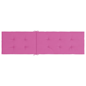 Liegestuhl Auflage Rosa Oxford