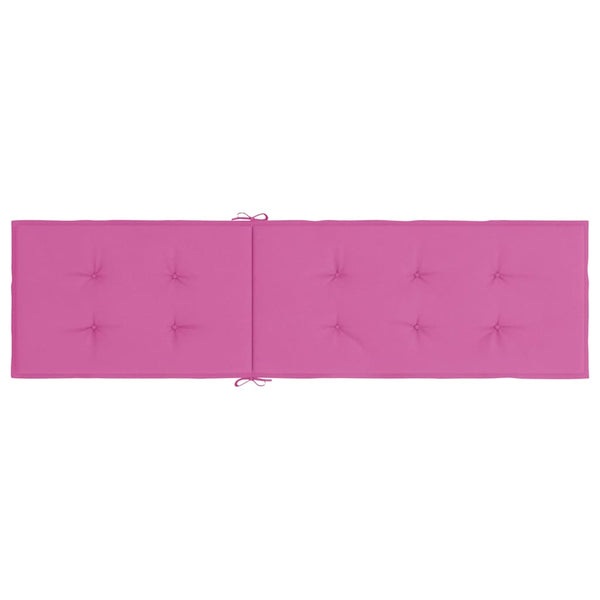 Liegestuhl Auflage Rosa Oxford
