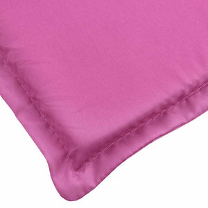 Liegestuhl Auflage Rosa Oxford