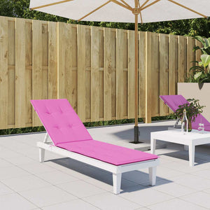 Liegestuhl Auflage Rosa Oxford