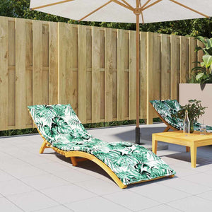 Liege Kissen Blattmuster 200x70 cm