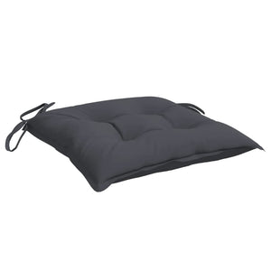 Stuhlkissen 6er Set Anthrazit 40x40 cm