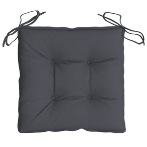 Stuhlkissen 6er Set Anthrazit 40x40 cm