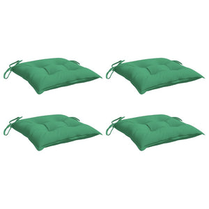 Grüne Stuhlkissen 4er Set 40x40 cm