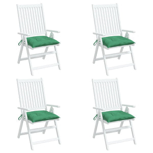 Grüne Stuhlkissen 4er Set 40x40 cm