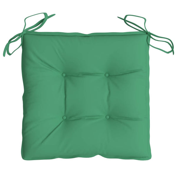 Stuhlkissen Grün 6er Set 40x40 cm