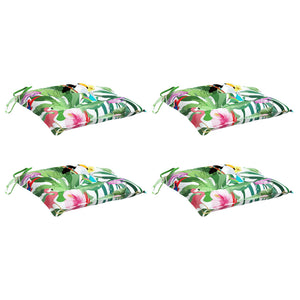 Sitzkissen 4er Set Mehrfarbig 40x40 cm