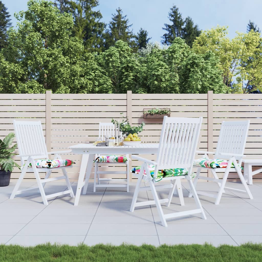 Sitzkissen 4er Set Mehrfarbig 40x40 cm