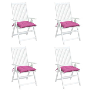 Stuhlkissen Rosa 4er-Set 40x40 cm