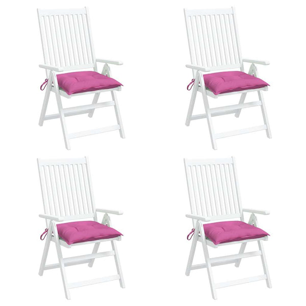 Stuhlkissen Rosa 4er-Set 40x40 cm