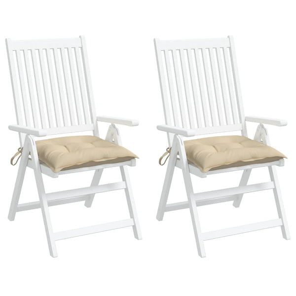 Palettenkissen 2er-Set Beige 50x50 cm