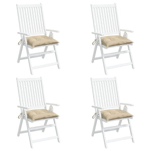 Palettenkissen Beige 4er Set 50x50 cm