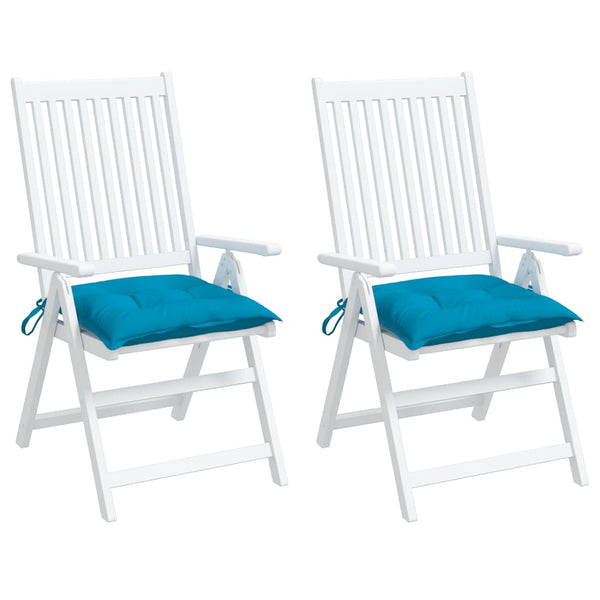 Palettenkissen Hellblau 50x50 cm 2er Set