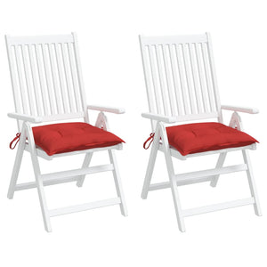 Palettenkissen 2er Set Rot 50x50 cm