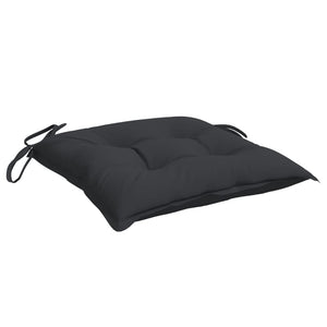 Schwarze Palettenkissen 50x50 cm, 2er-Set