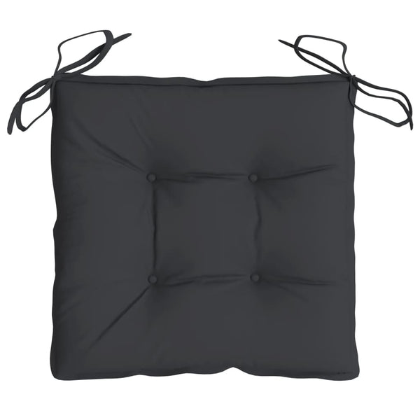 Palettenkissen 4er Set Schwarz 50x50 cm