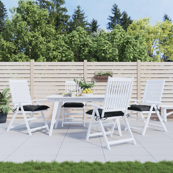 Palettenkissen 4er Set Schwarz 50x50 cm