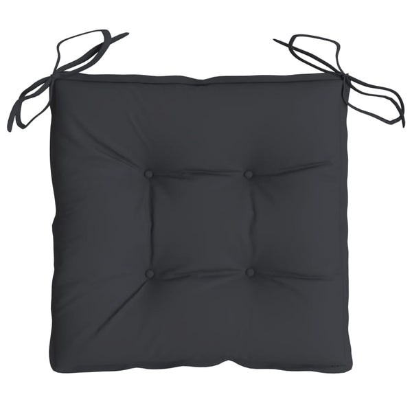 Palettenkissen 6er Set Schwarz 50x50 cm
