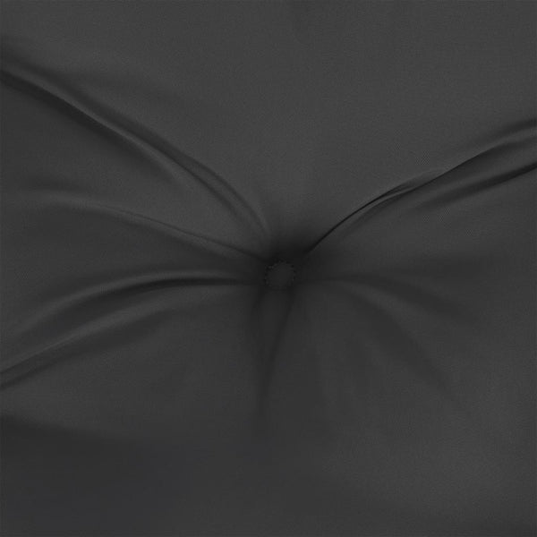 Palettenkissen 6er Set Schwarz 50x50 cm