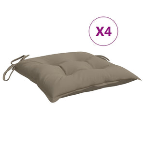 Palettenkissen 4er Set Taupe 50x50 cm